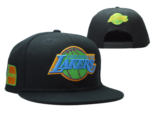 NBA Los Angeles Lakers NE Snapback Hat #98